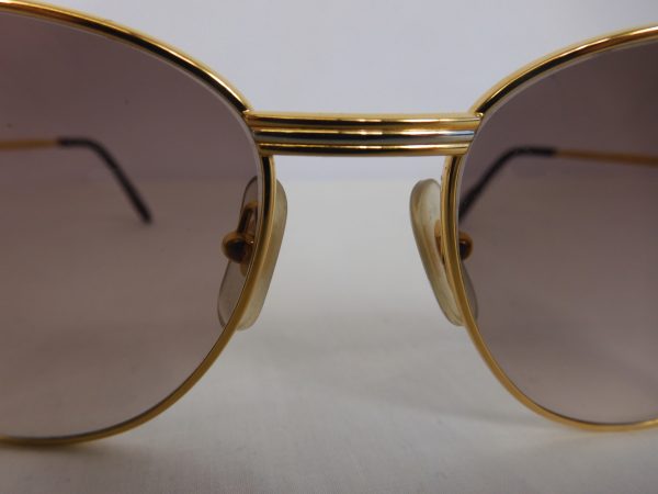 Must De Cartier Gold & Diamond Sunglasses. - Image 13