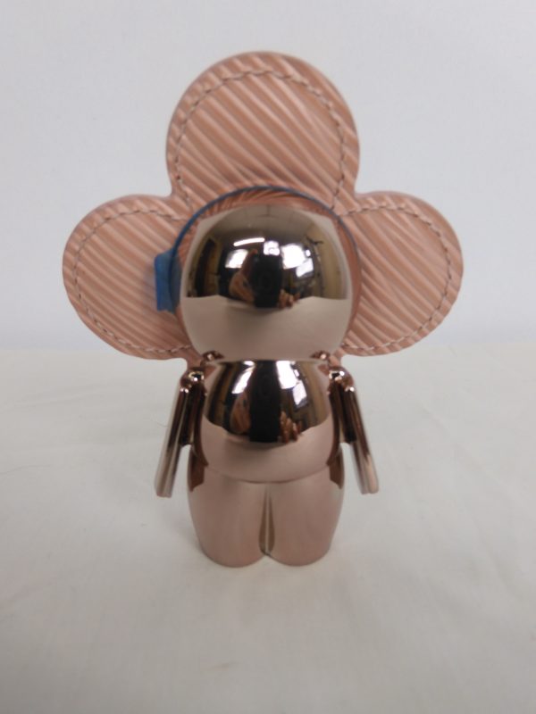 Louis Vuitton Vivienne in gold colour photo holder - Image 4