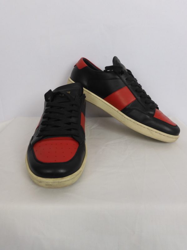 Saint Laurent SL10 low Top wooly / Wooly. Size 7. - Image 2