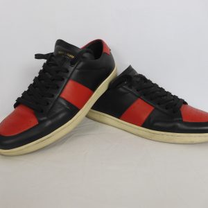 Saint Laurent SL10 low Top wooly / Wooly. Size 7.