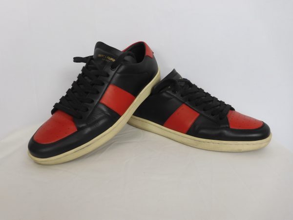 Saint Laurent SL10 low Top wooly / Wooly. Size 7.