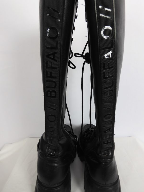 Buffalo Lion Chunky Knee Boots Size 5 - Image 3
