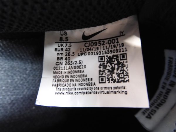 Custom Nike Air Force 1 Burberry, CJ0952-001 Size 7.5 - Image 7