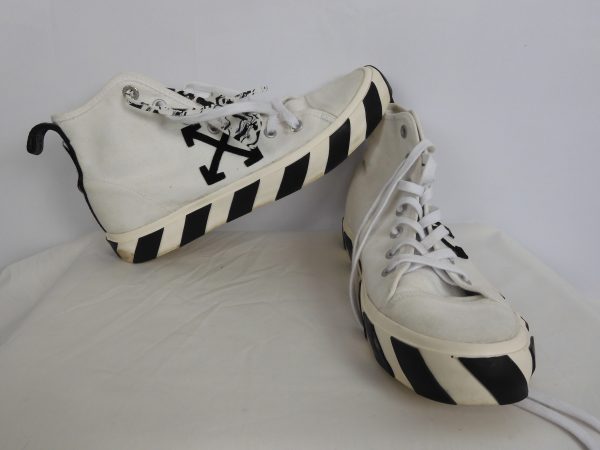 Off-White Off Mid Vulcan Canvas Size 10.