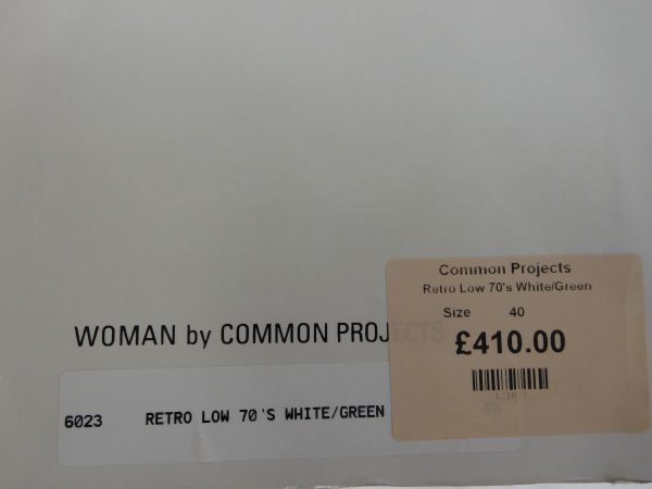Woman by Common Project Retro Low 70's Size 7 - Image 7