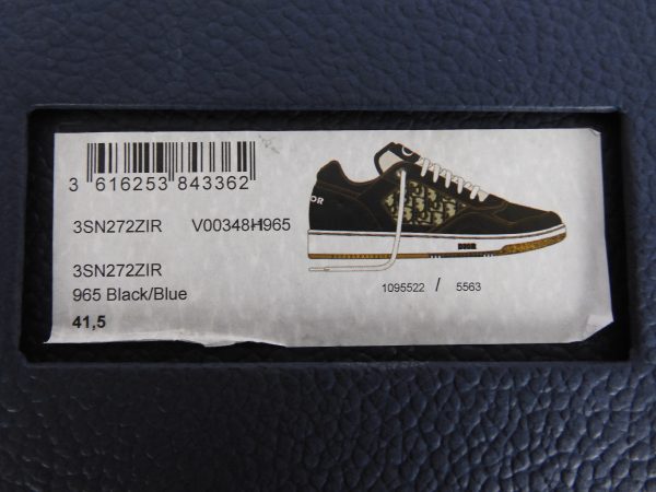 Christian Dior B27 3SN272ZIR Low Trainers size 7.5 - Image 7