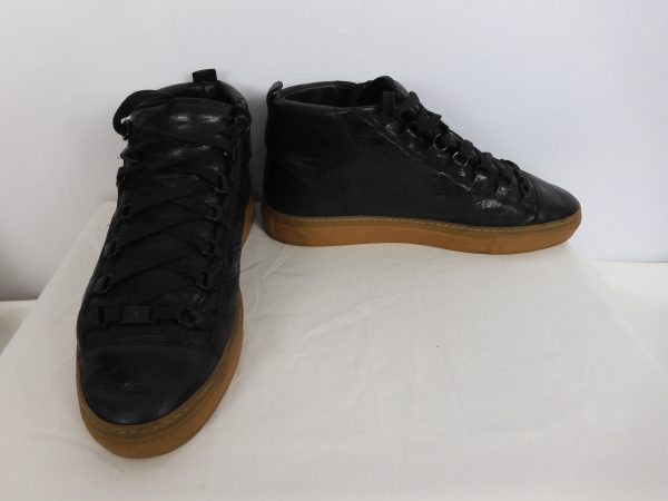 Balenciaga Pelle S. Gomm Arena Trainer, size 7