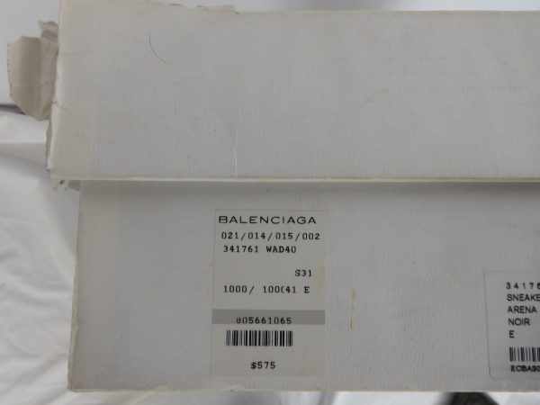 Balenciaga Pelle S. Gomm Arena Trainer, size 7 - Image 8