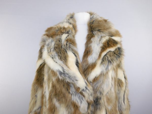 Nili Lotan Simon Oversized Faux Fur Coat, Size L, Film Worn by Amanda Donohoe - Image 4