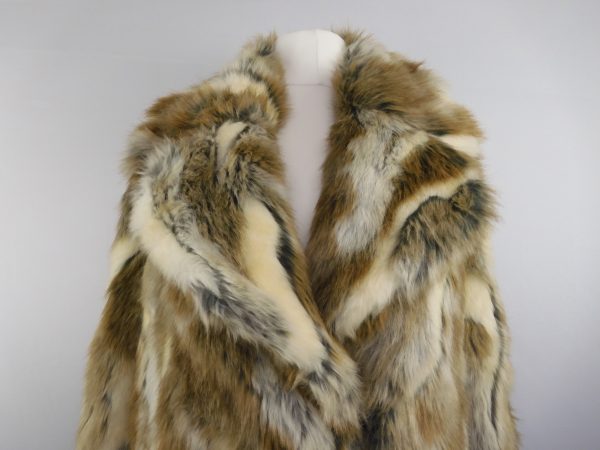 Nili Lotan Simon Oversized Faux Fur Coat, Size L, Film Worn by Amanda Donohoe - Image 5