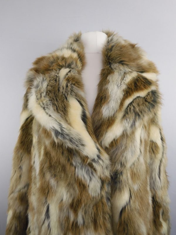 Nili Lotan Simon Oversized Faux Fur Coat, Size L, Film Worn by Amanda Donohoe - Image 6
