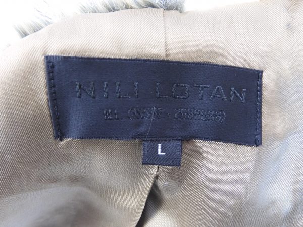 Nili Lotan Simon Oversized Faux Fur Coat, Size L, Film Worn by Amanda Donohoe - Image 7