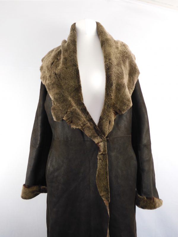 KC Collection Long Coat, Size L - Image 3