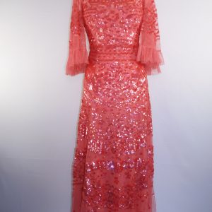 needle & thread Seren Gown in Sequinned Tulle, size 4, film worn by Vanessa Hudgens