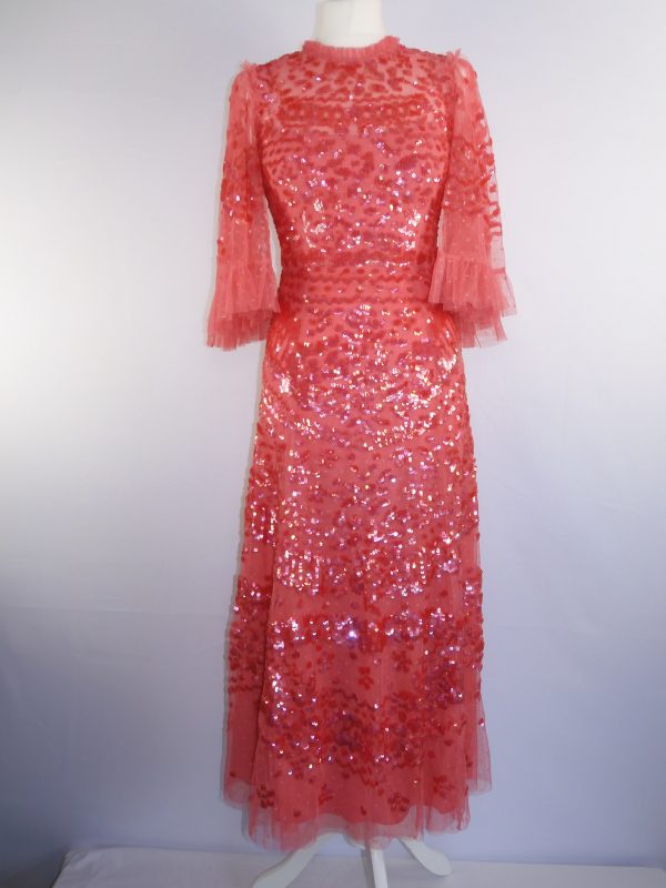 needle & thread Seren Gown in Sequinned Tulle, size 4, film worn by Vanessa Hudgens