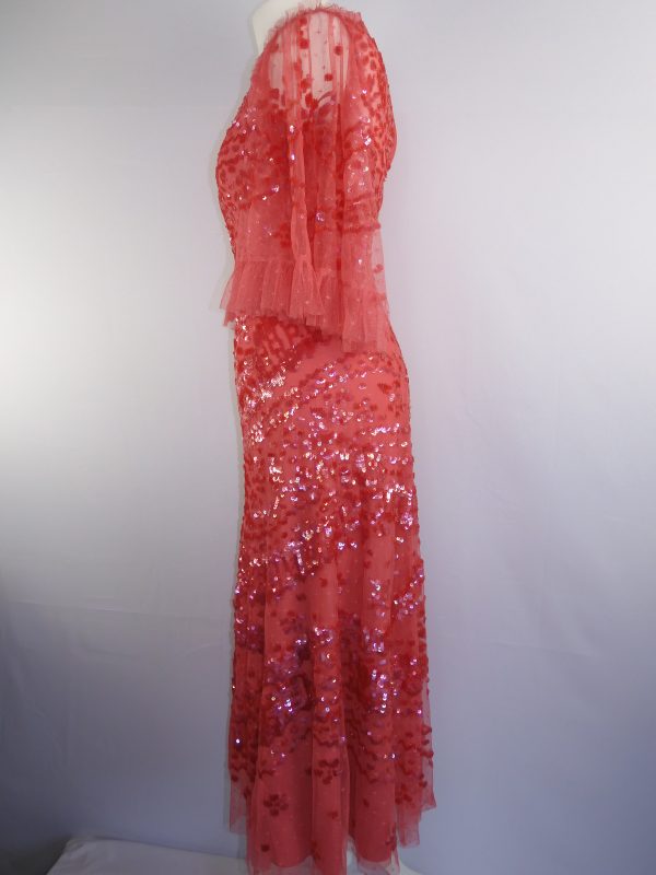 needle & thread Seren Gown in Sequinned Tulle, size 4, film worn by Vanessa Hudgens - Image 3