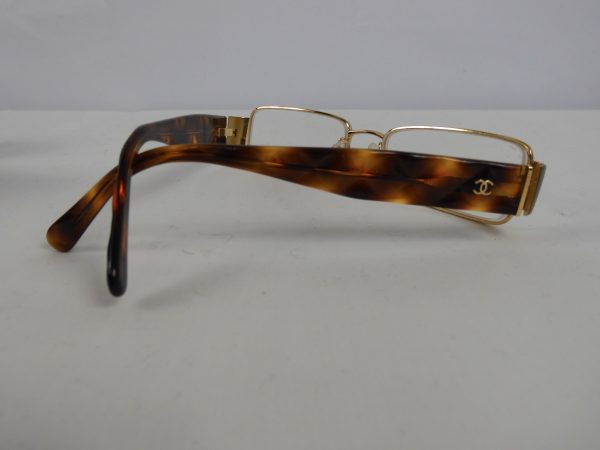 Chanel 2125 eye glasses in brown. - Image 4