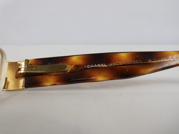 Chanel 2125 eye glasses in brown. - Image 6
