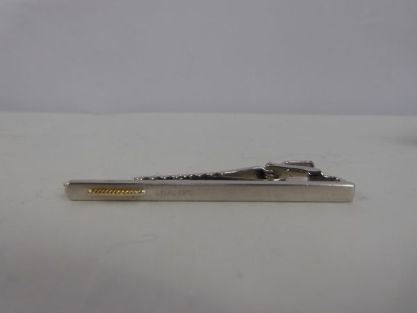 Lanvin Studio Cuff Links and Tie Clip. - Image 4