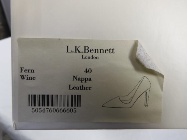L. K. Bennett Fern Heels Size 7 - Image 9