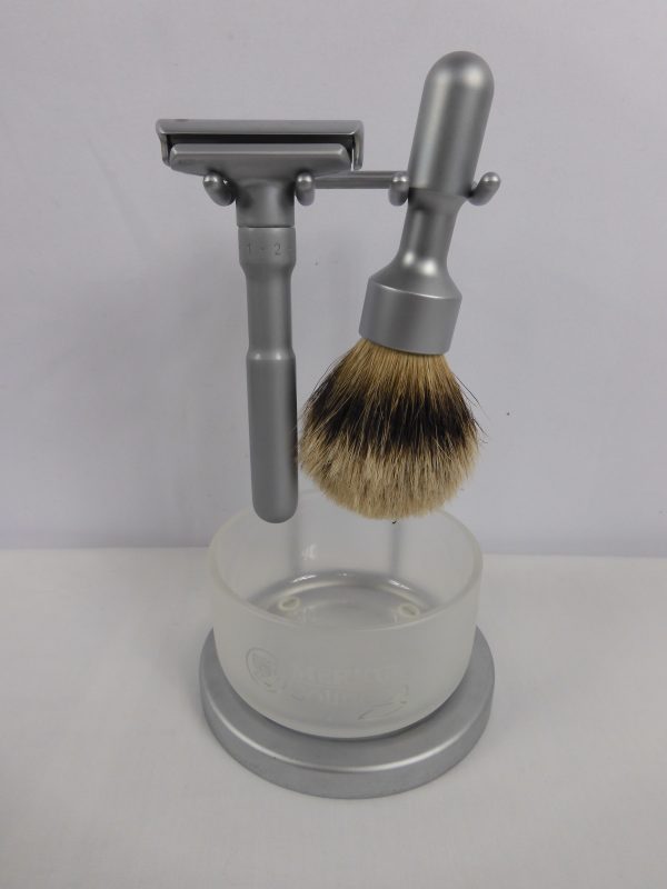 Merkur FUTUR Satin/Matt 4-Piece Shaving Set 750002