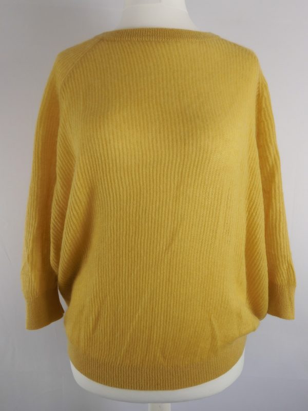 Brunello Cucinelli 3/4 Sleeve Mohair Jumper, Size M