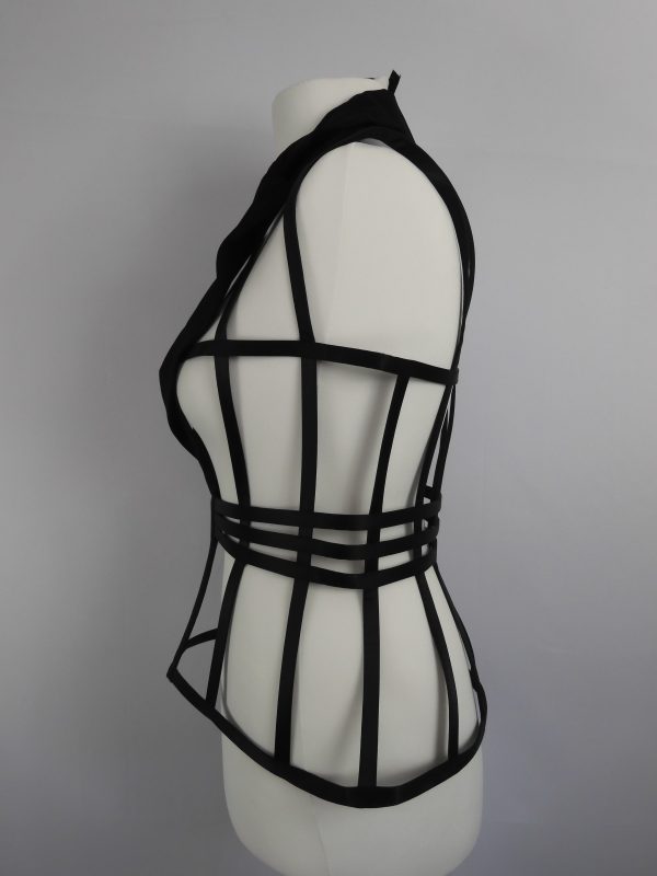 La Perla Silk Cage Jacket, Size 12 - Image 3