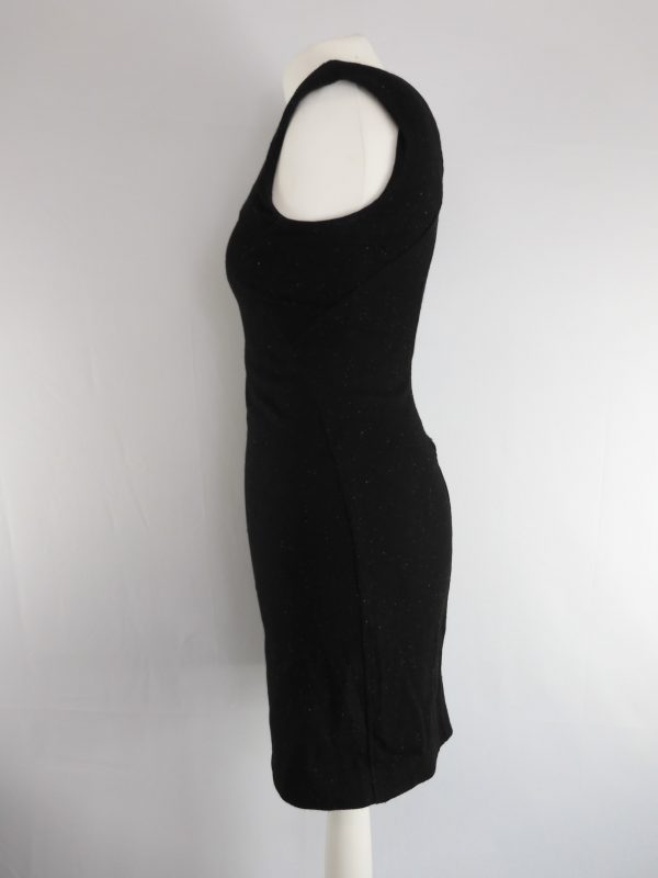 Helmut Lang Black Dress, Size 0. - Image 4