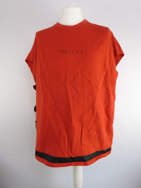 Ben Taverniti Unravel Project, Oversized Sleeveless T-Shirt, Size S