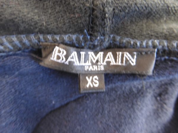 Balmain x H & M Hoodie, Size XS - Image 5