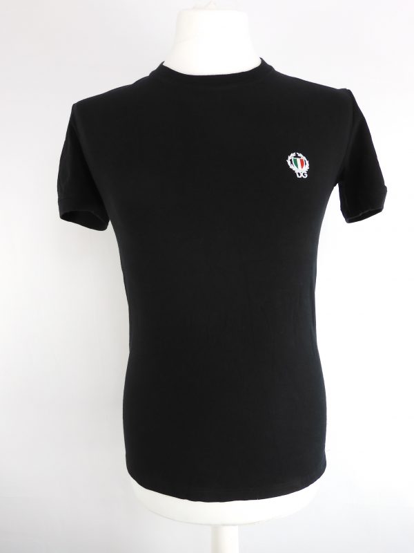 Dolce & Gabbana Logo Embroidered T-Shirt, Size M