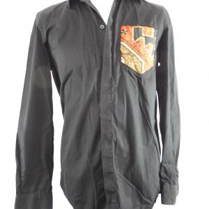 Givenchy Black Shirt, Size 40.(L)