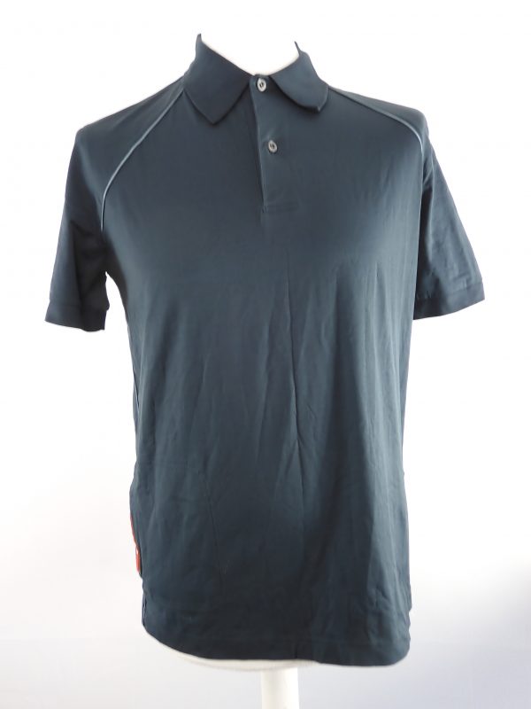 Prada Polo MC Stretch Polo Shirt, Size L