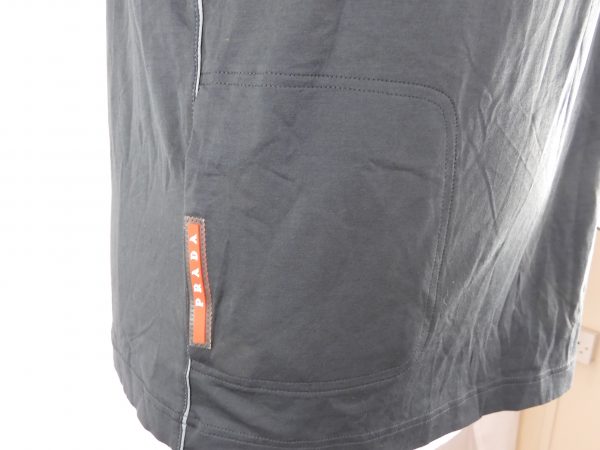 Prada Polo MC Stretch Polo Shirt, Size L - Image 3
