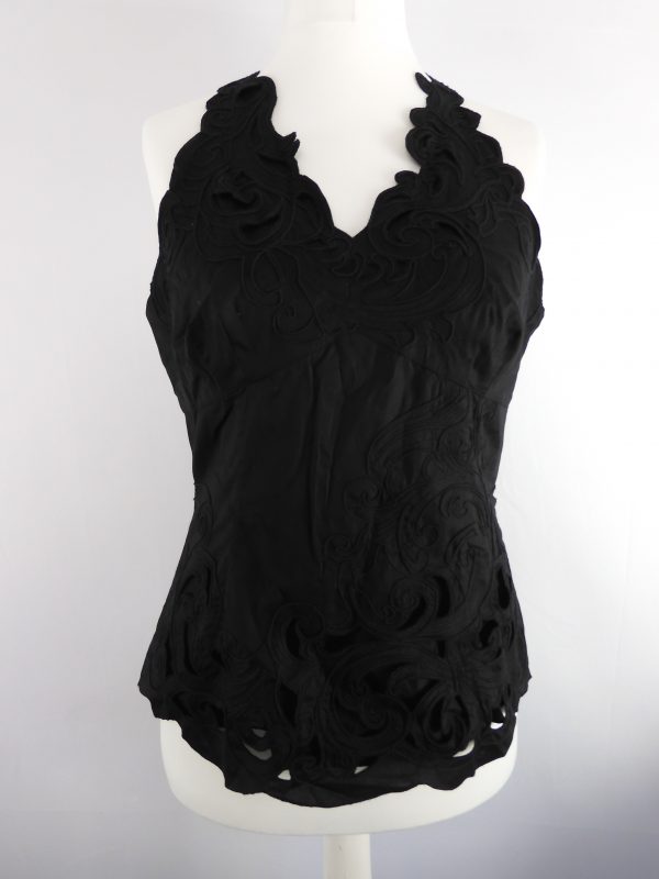 Karen Millen Black Top, Size 14