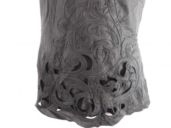 Karen Millen Black Top, Size 14 - Image 3