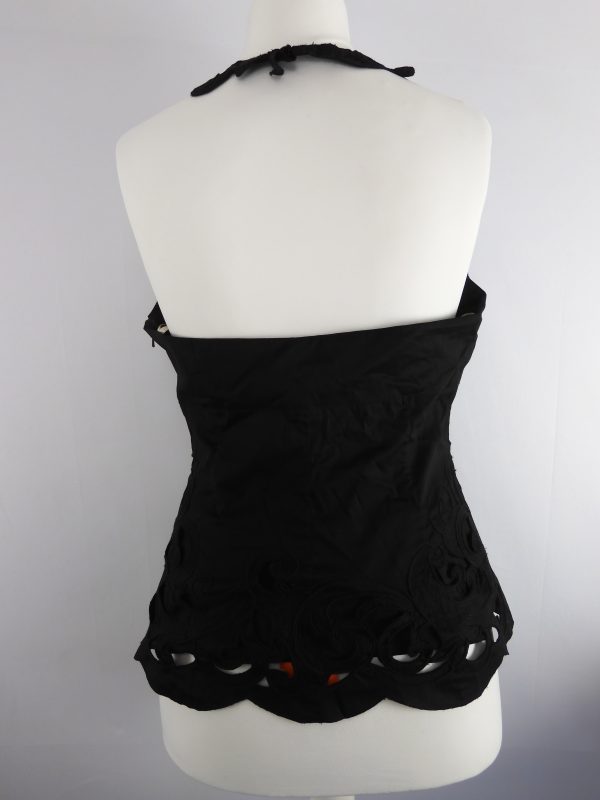 Karen Millen Black Top, Size 14 - Image 5