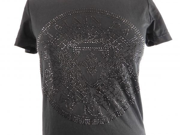 Balmain Encrusted T-Shirt, Size XXS - Image 3
