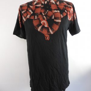 MARCELO BURLON Snake print Melado T-shirt, Size S