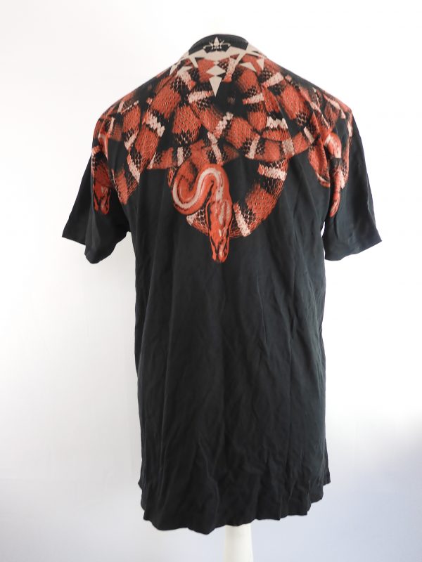 MARCELO BURLON Snake print Melado T-shirt, Size S - Image 3