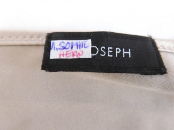 Joseph Natural Clea Silk Satin Camisole, Size 42 - Image 4