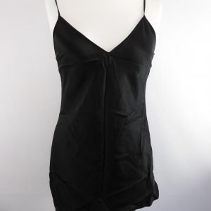 Joseph Black Clea Silk Satin Camisole, Size 38