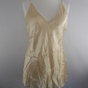 Joseph Natural Clea Silk Satin Camisole, Size 42, Film Worn.
