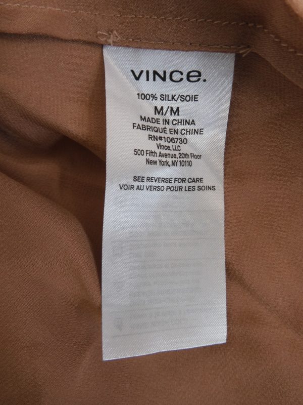 Vince Silk Blouse, Size M, Film Worn - Image 4