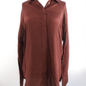 Joseph Bold Crepe Silk Shirt, Size 40, Film Worn.