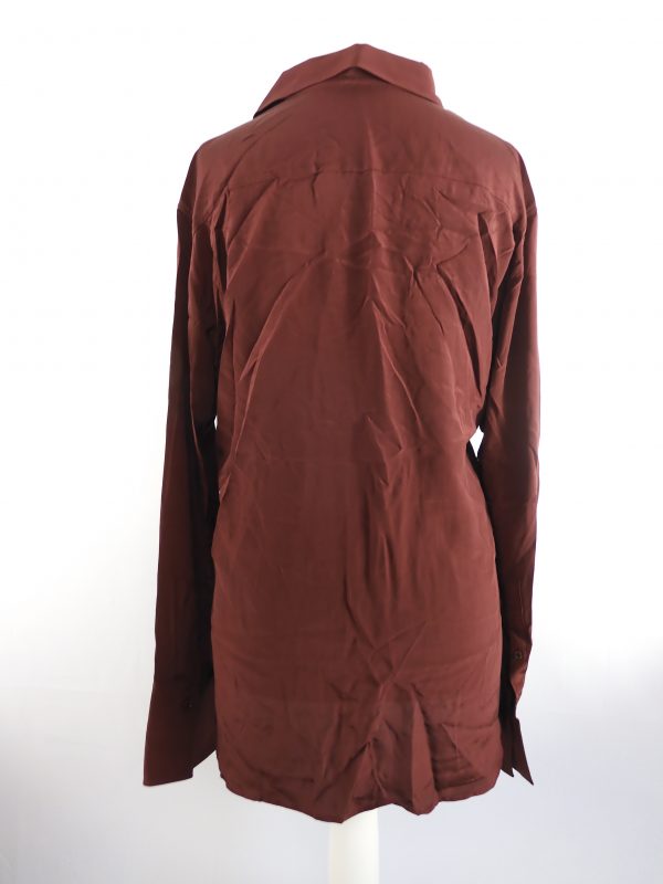 Joseph Bold Crepe Silk Shirt, Size 40, Film Worn. - Image 3