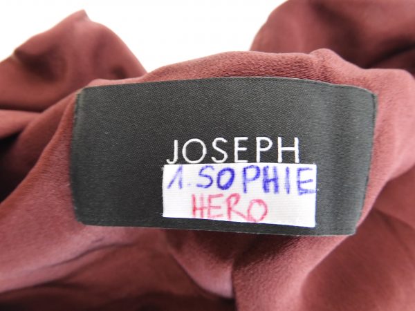 Joseph Crepe Bold CDC Silk Shirt, Size 40, Film Worn. - Image 5