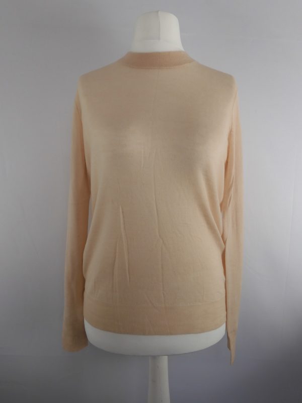 Joseph Cashair Round Neck Jumper, size M, New.