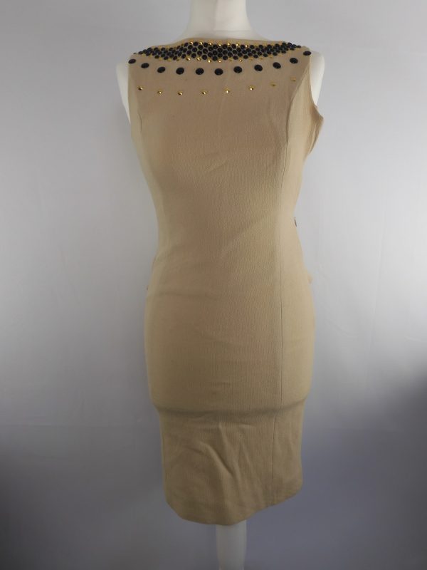 Moschino Dress 100% Virgin Wool, Size 6