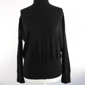 Vince Cut Out Turtle Neck Jumper, Size L
